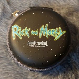 Rick and Morty Headphone with Zip Case